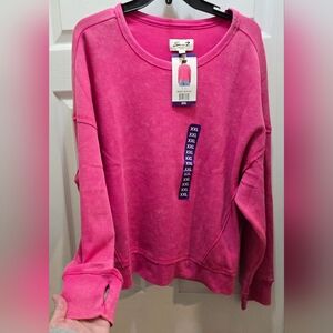 Seven7 Pink Women's Top XxL, New